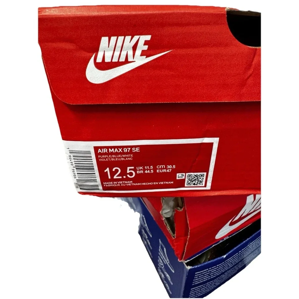 Nike Air Max 97 Premium DQ8966-200 Medium Brown Muslin Men's 12.5 NIB - firm